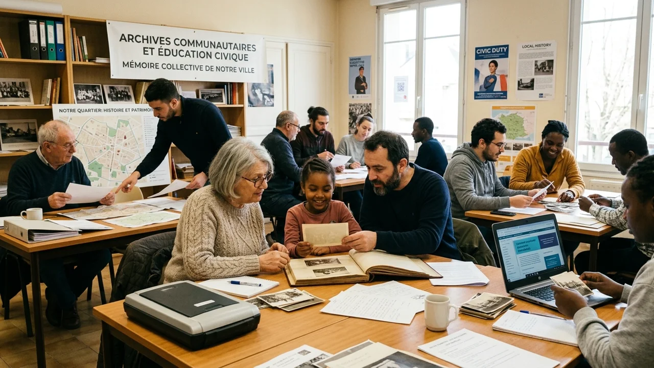 Action civique et animation culturelle par LA PYRAMIDE HUMAINE